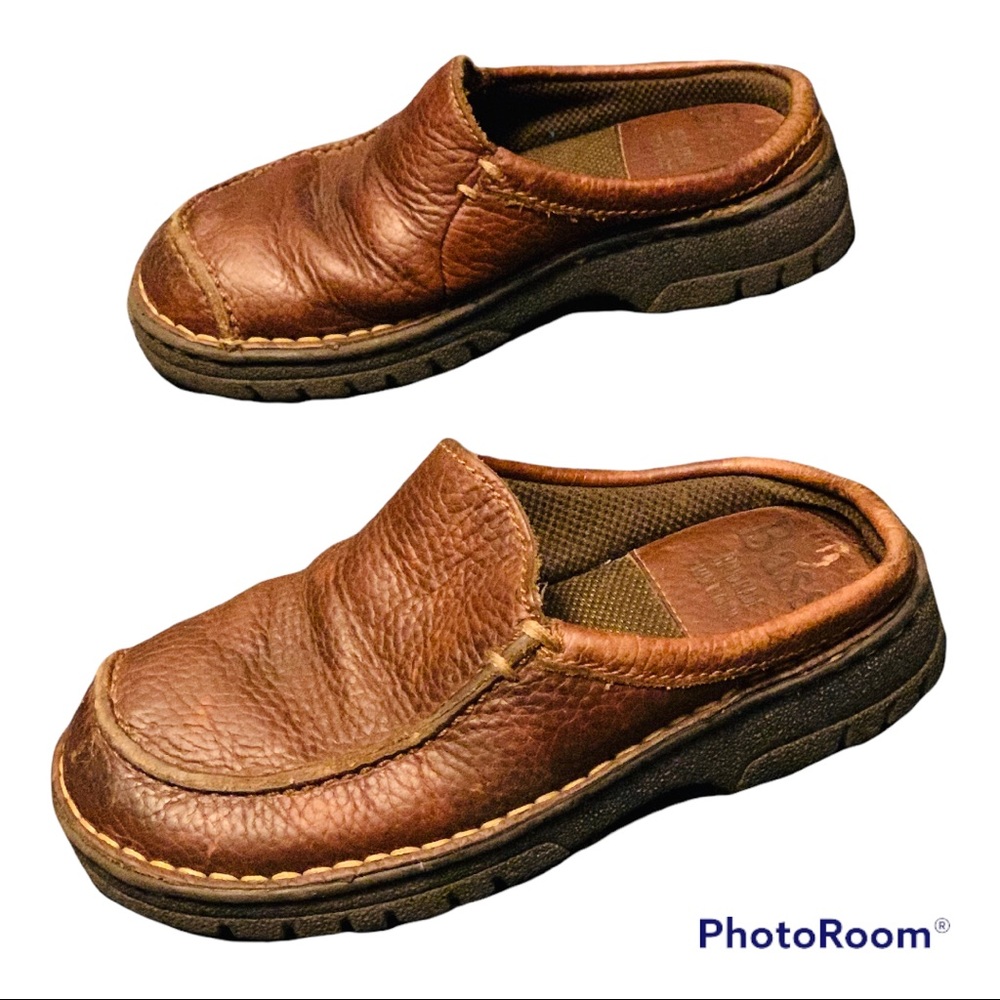 🆕 BASS BOYS LEATHER CUSHIONED MULE